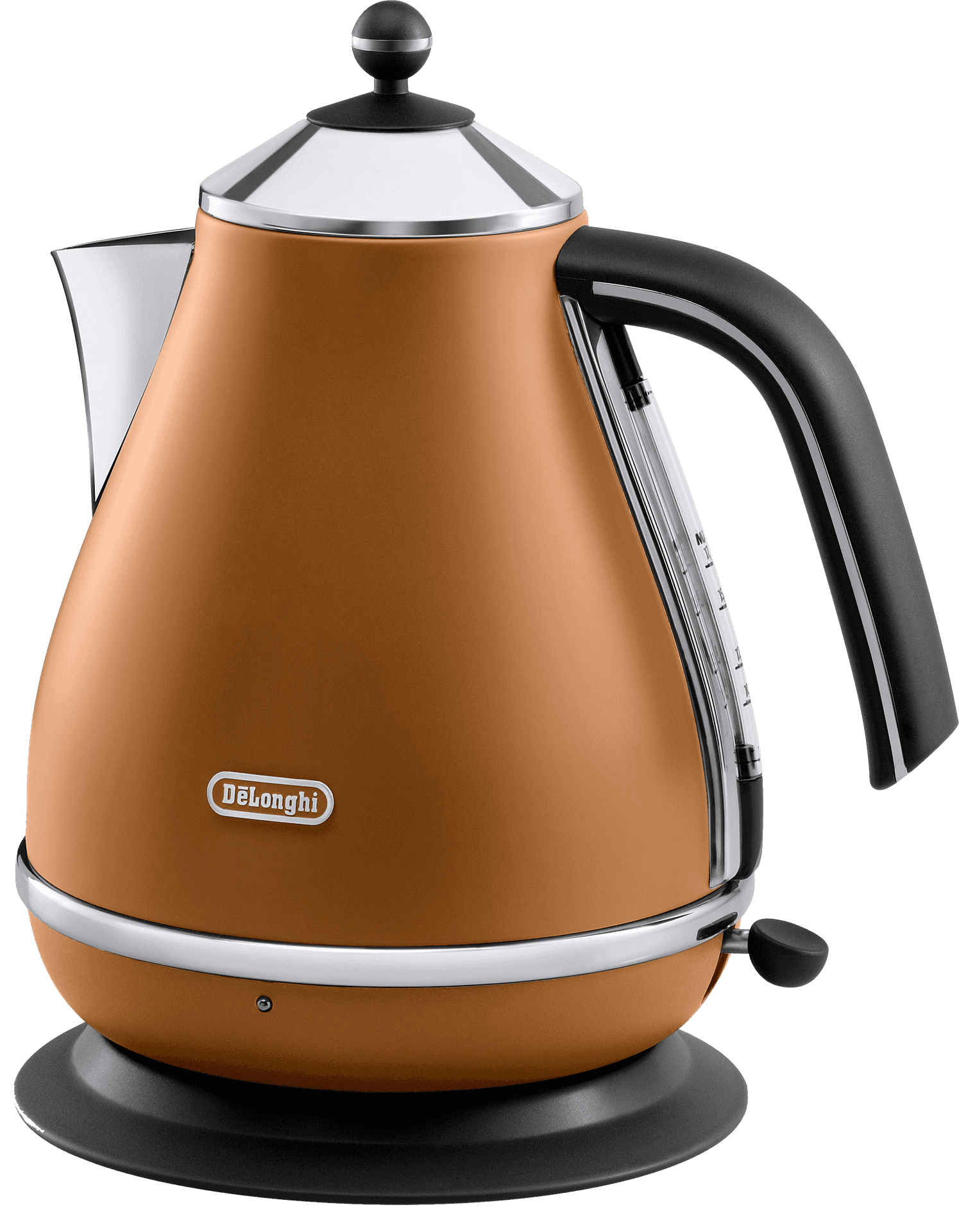 Modern Brown Electric Kettle PNG image