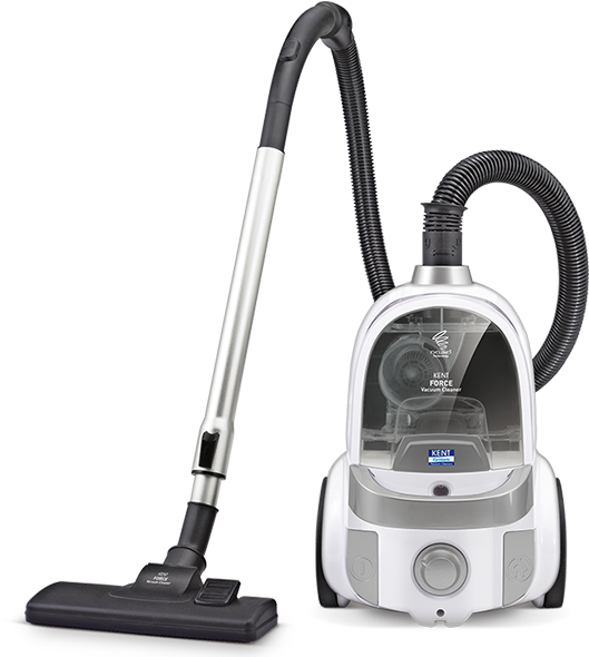 Modern Canister Vacuum Cleaner PNG image