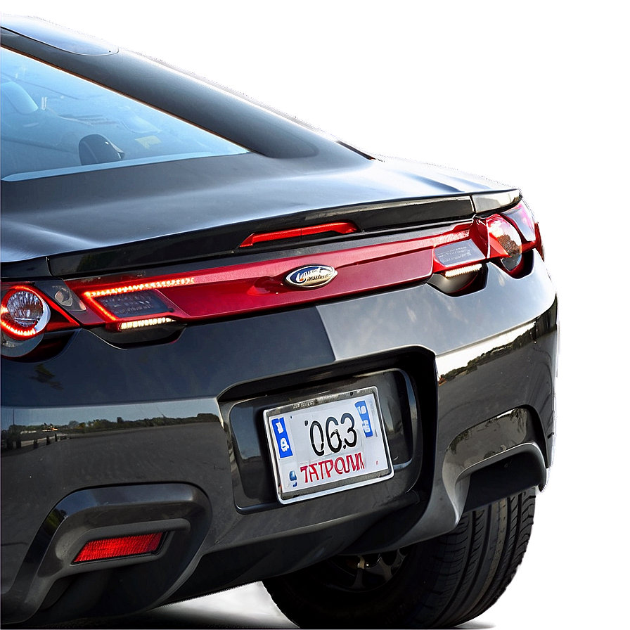 Modern Car Rear Png 06262024 PNG image