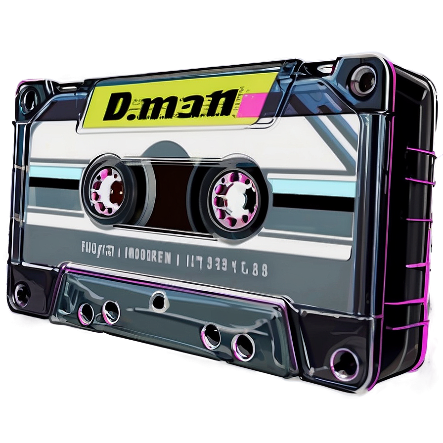 Modern Cassette Tape Png 05252024 PNG image