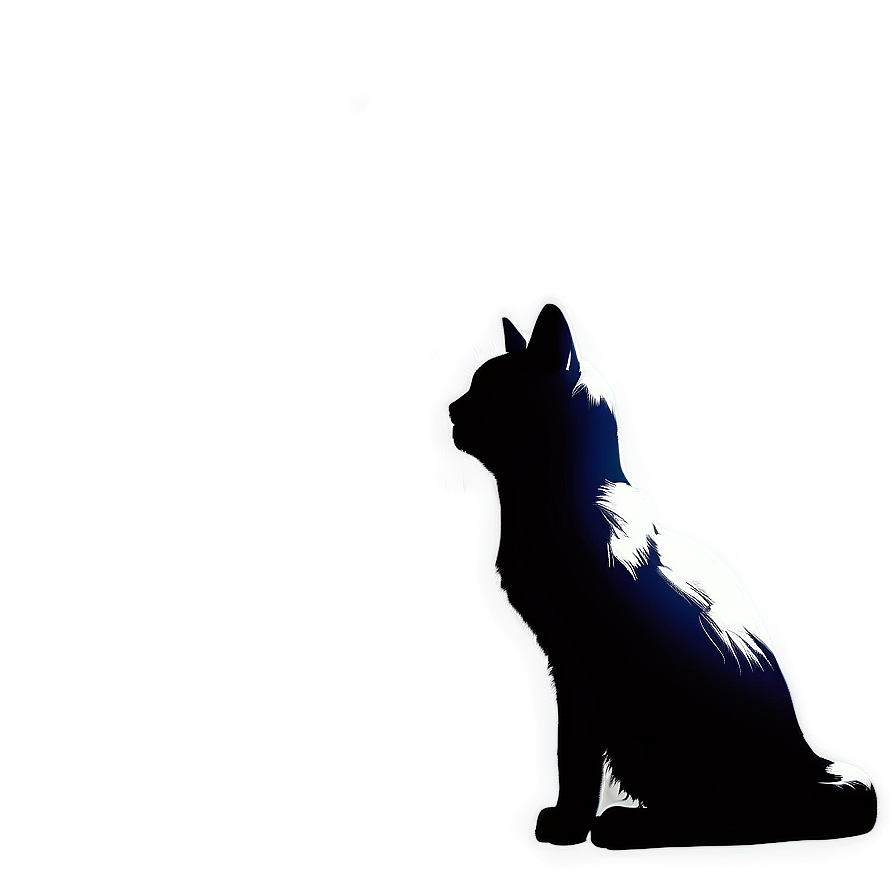 Modern Cat Silhouette Png 89 PNG image