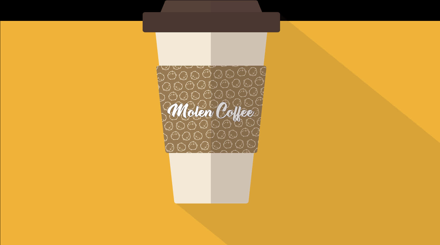 Modern Coffee Cup Vector Illustration PNG image