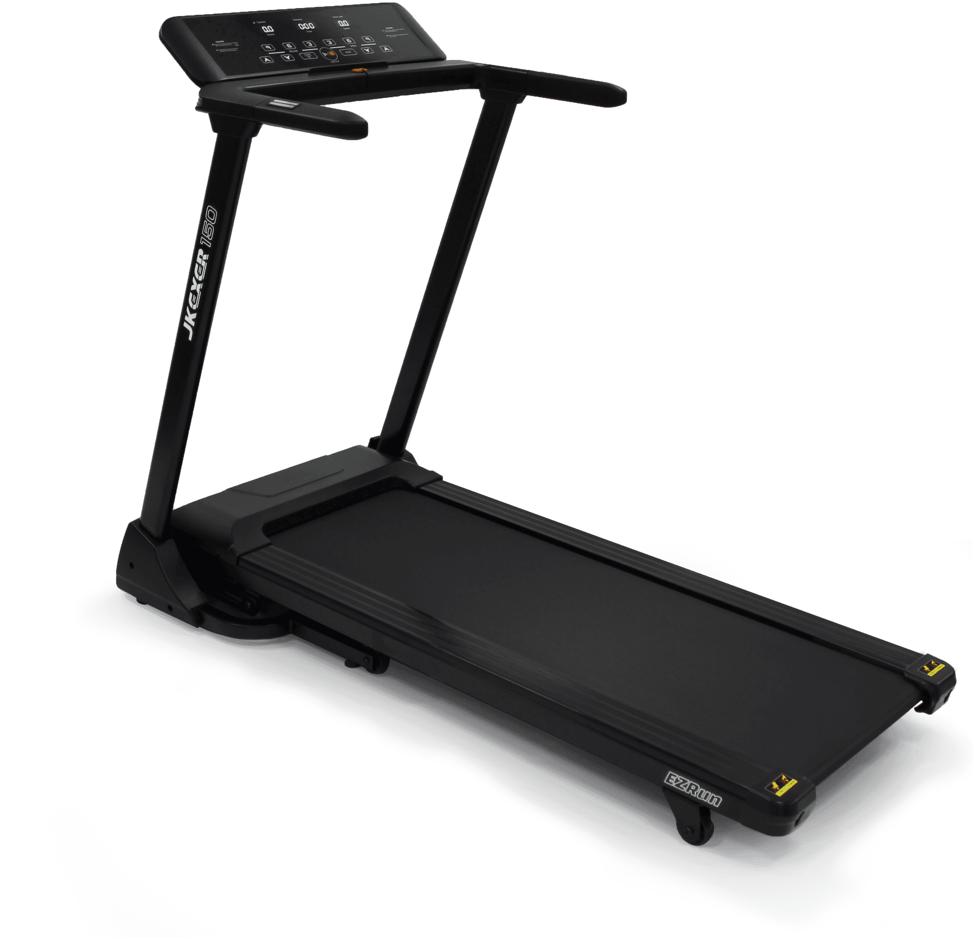 Modern Compact Treadmill PNG image