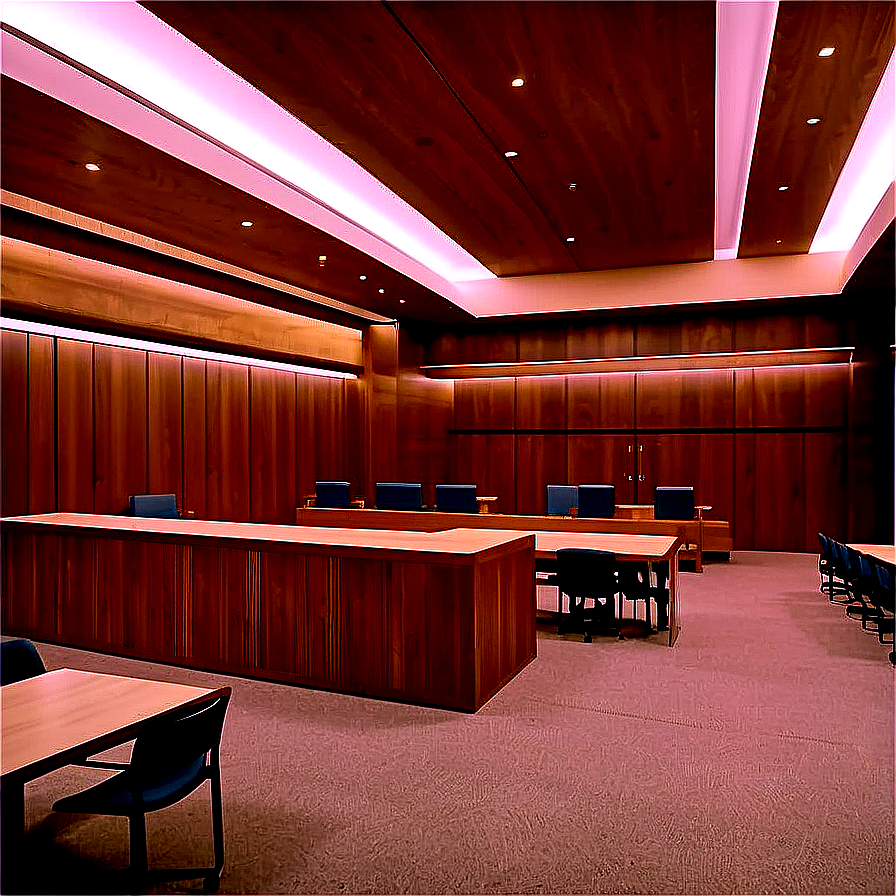 Modern Courtroom Layout Png 06262024 PNG image