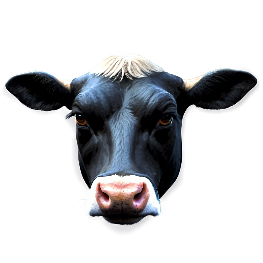 Modern Cow Head Png Xho PNG image