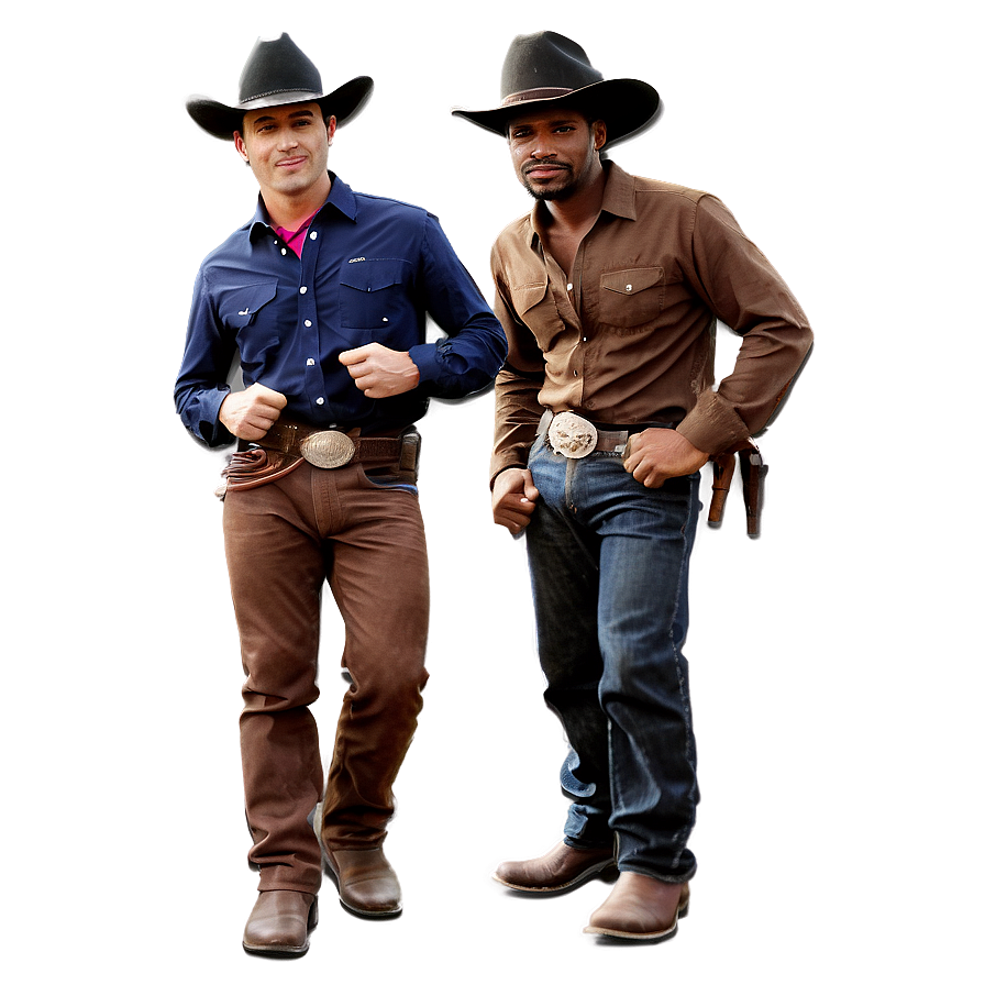 Modern Cowboys Png Qrc PNG image