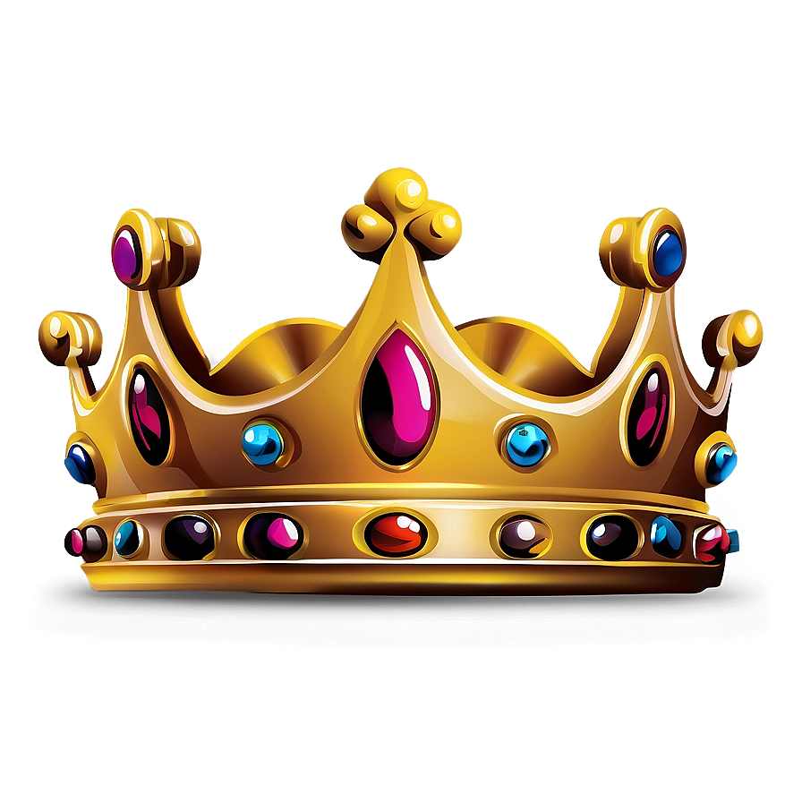 Modern Crown Vector Symbol Png Eft PNG image