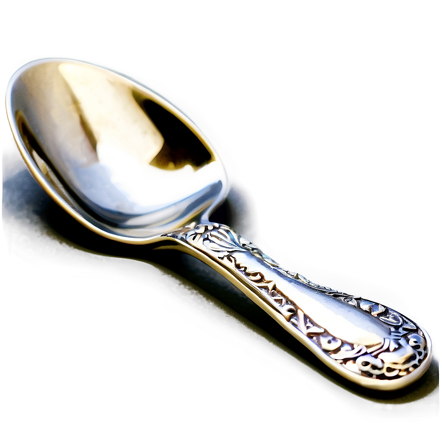 Modern Design Teaspoon Png 06252024 PNG image