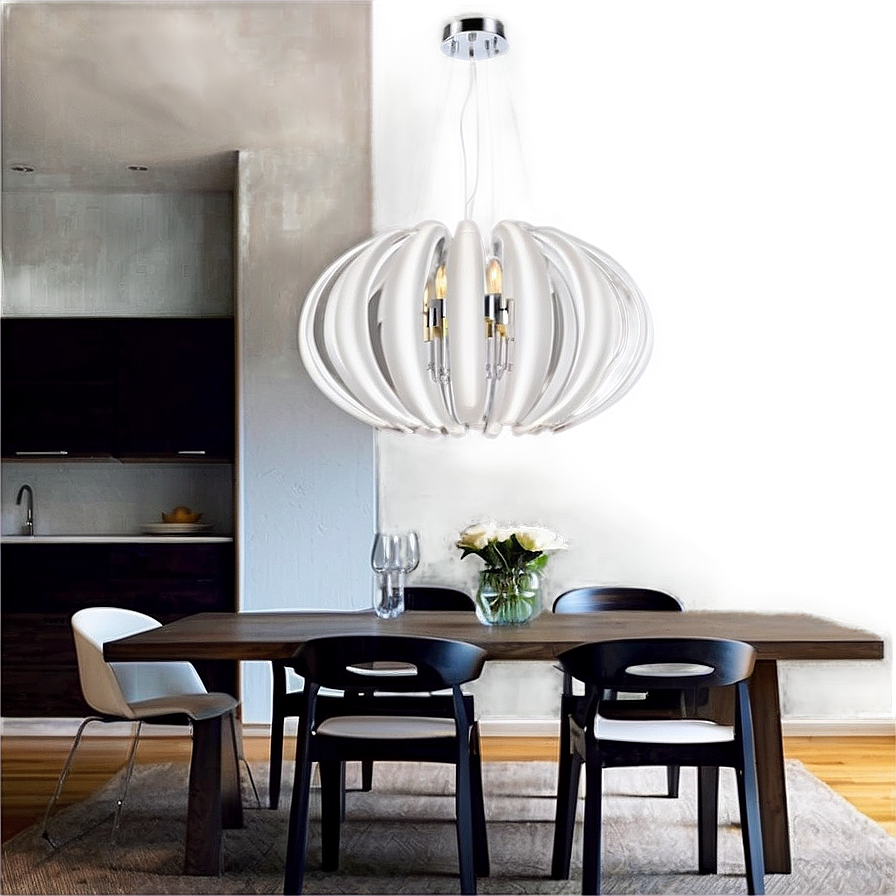 Modern Dining Room Chandelier Png Kcj29 PNG image