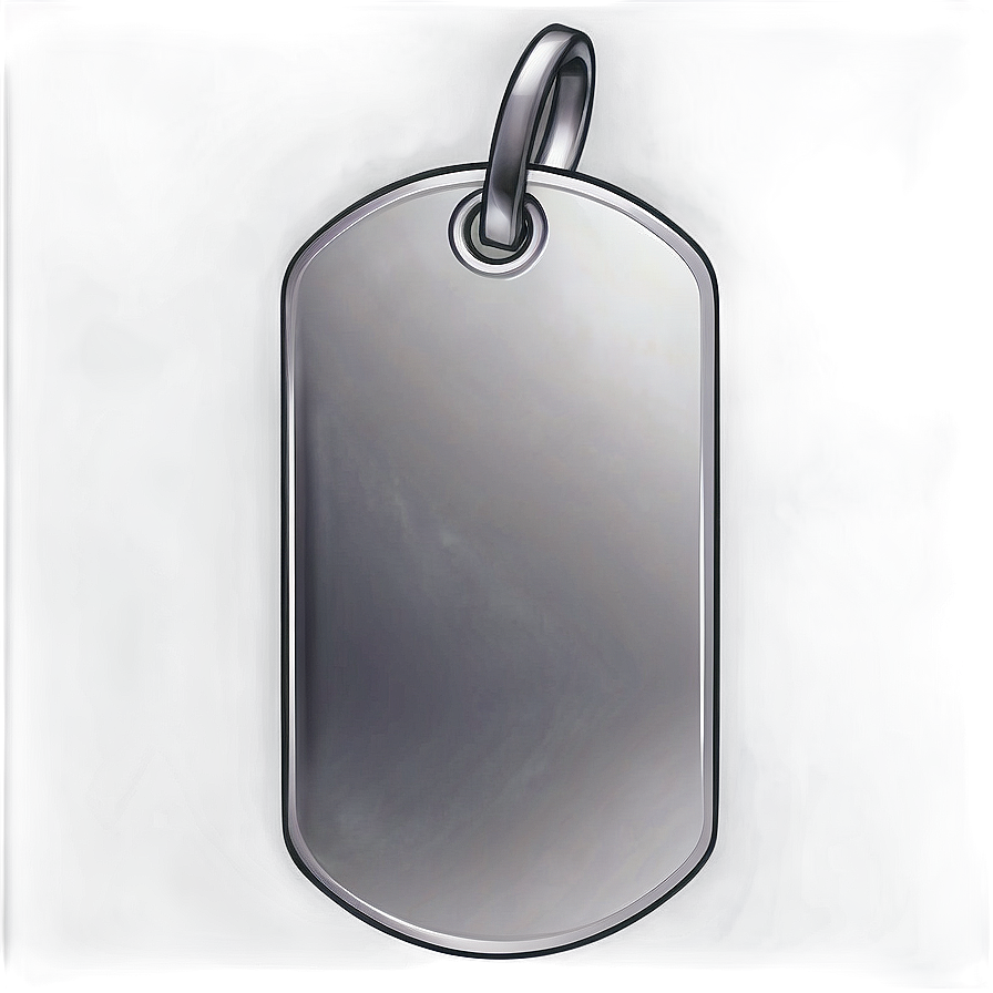 Modern Dog Tag Sketch Png 85 PNG image