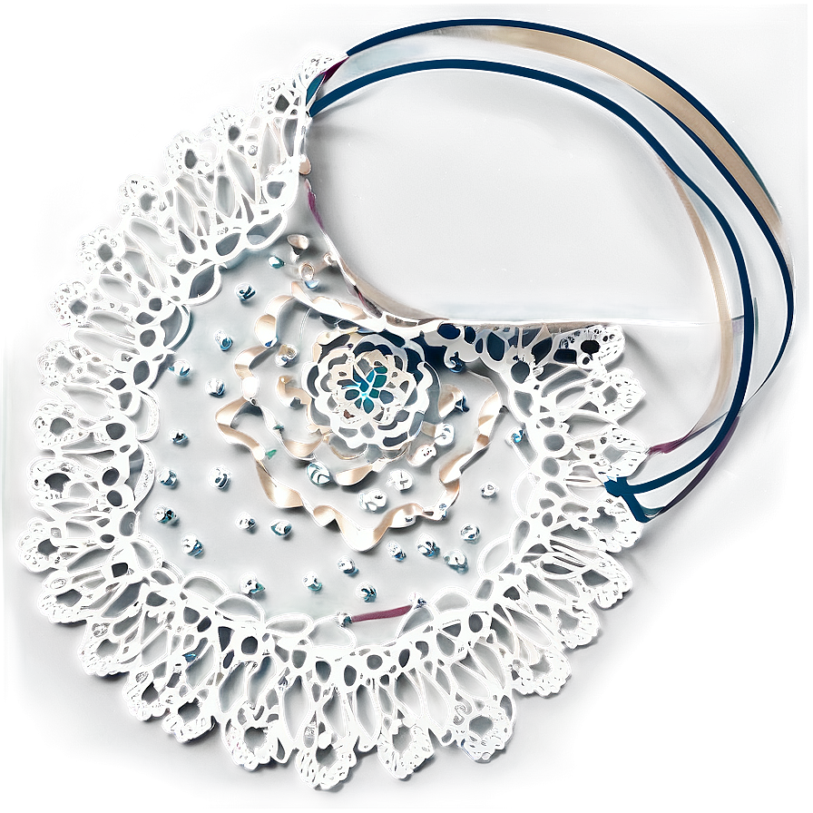 Modern Doily Design Png 06122024 PNG image