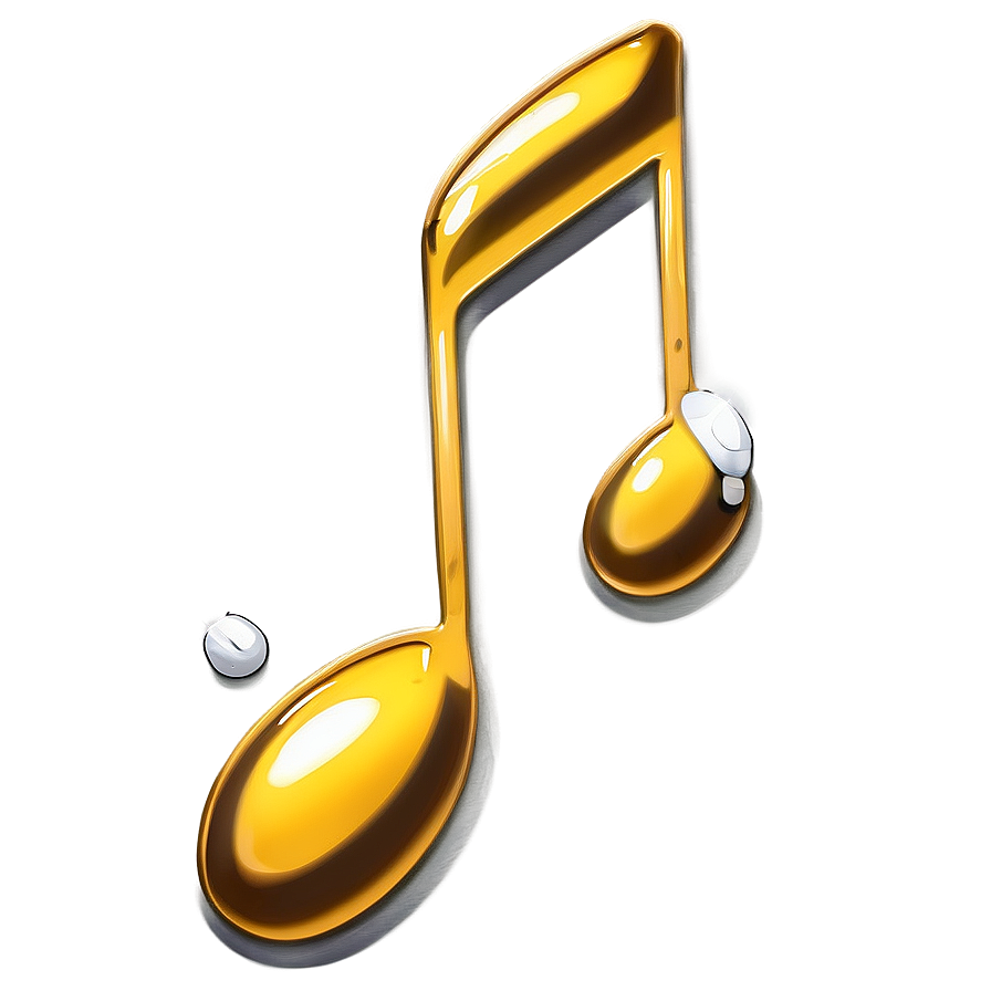 Modern Eighth Note Png 8 PNG image