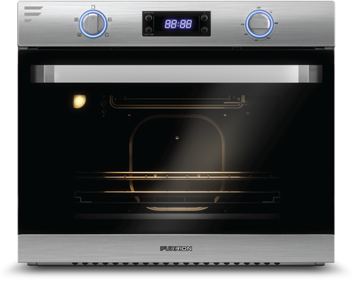 Modern Electric Oven Front View PNG image