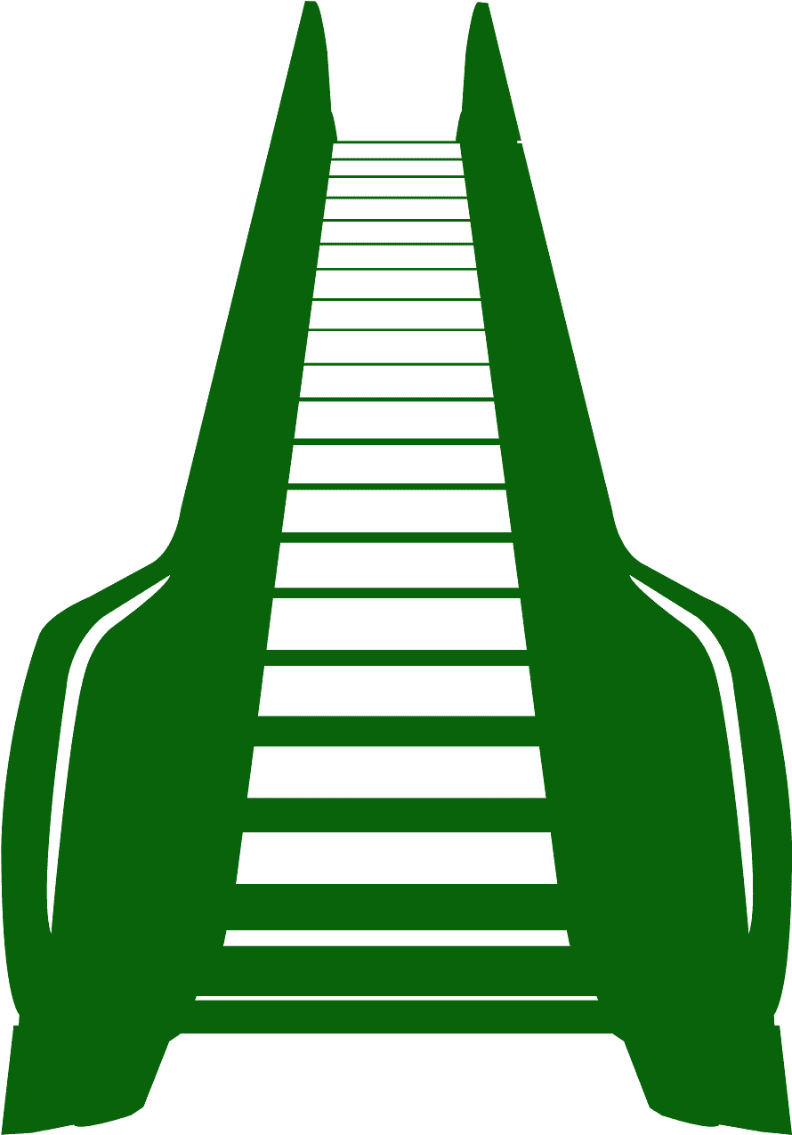 Modern Escalator Design PNG image