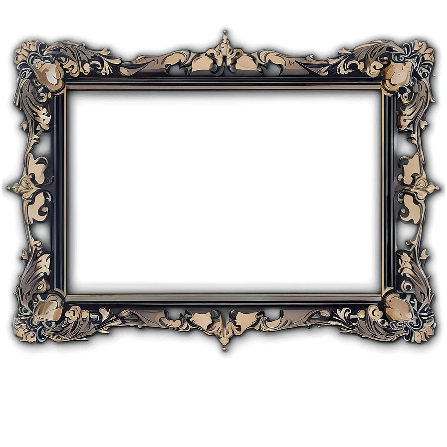 Modern Fancy Frame Png Vxj PNG image