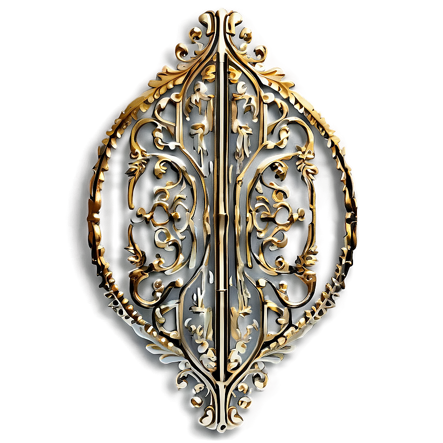 Modern Filigree Elements Png Qcy PNG image