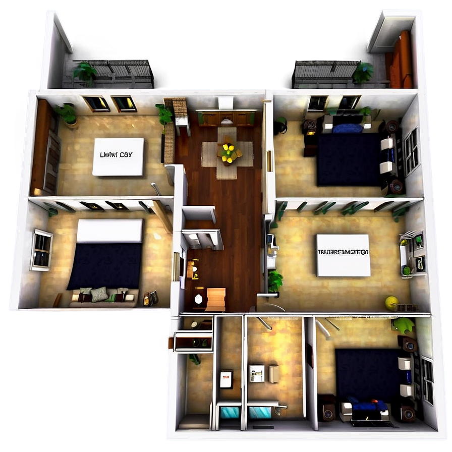 Modern Floor Plan Png 40 PNG image