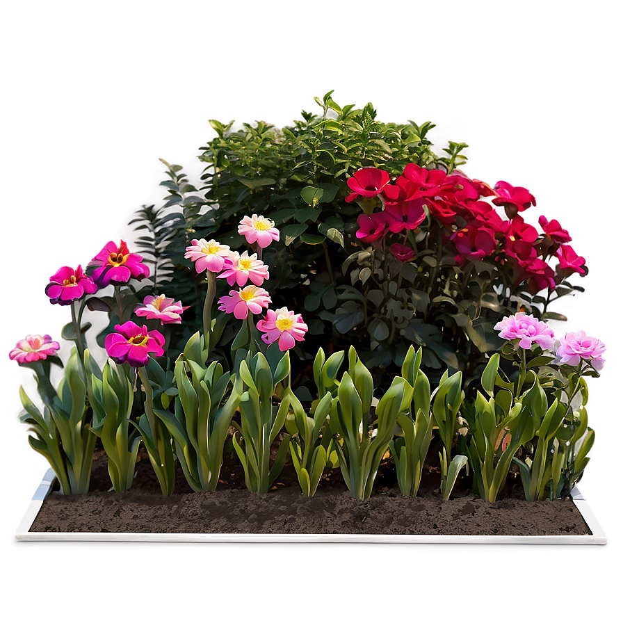 Modern Flower Bed Png 44 PNG image