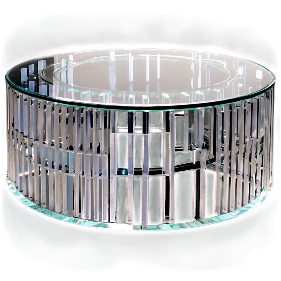 Modern Glass Round Table Png 31 PNG image