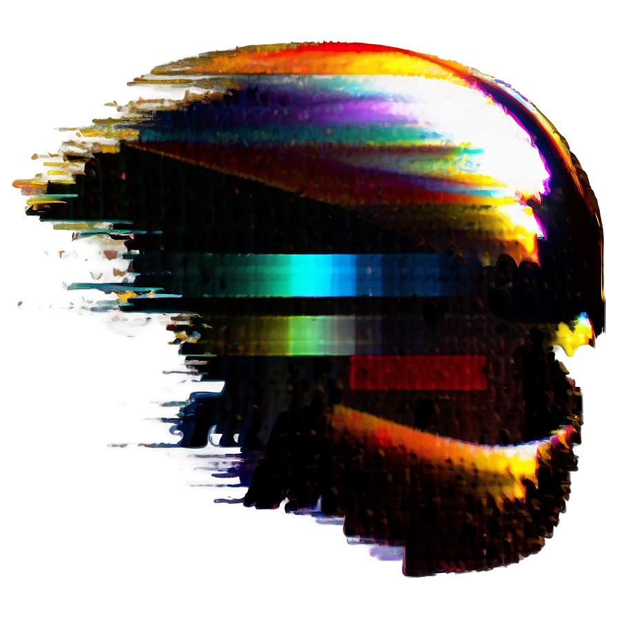 Modern Glitch Effect Png 49 PNG image