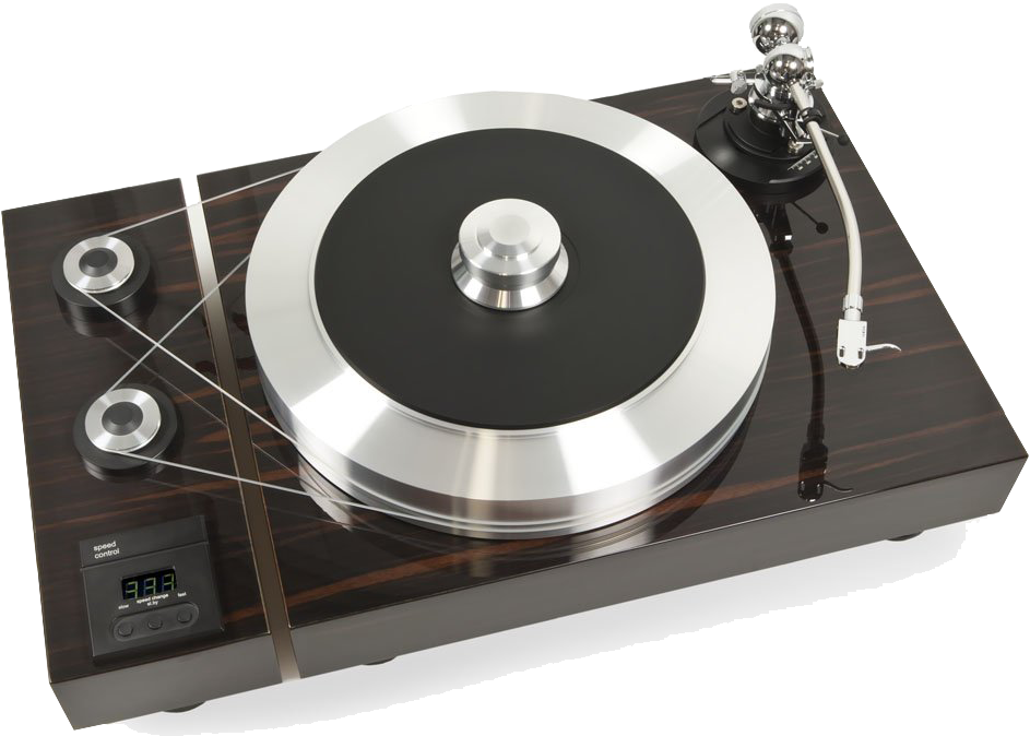 Modern High End Turntable PNG image