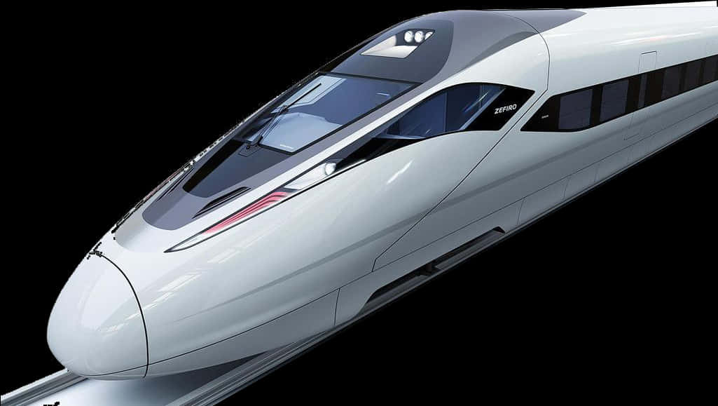 Modern High Speed Train PNG image