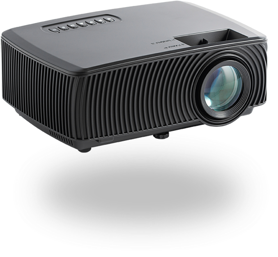 Modern Home Theater Projector PNG image