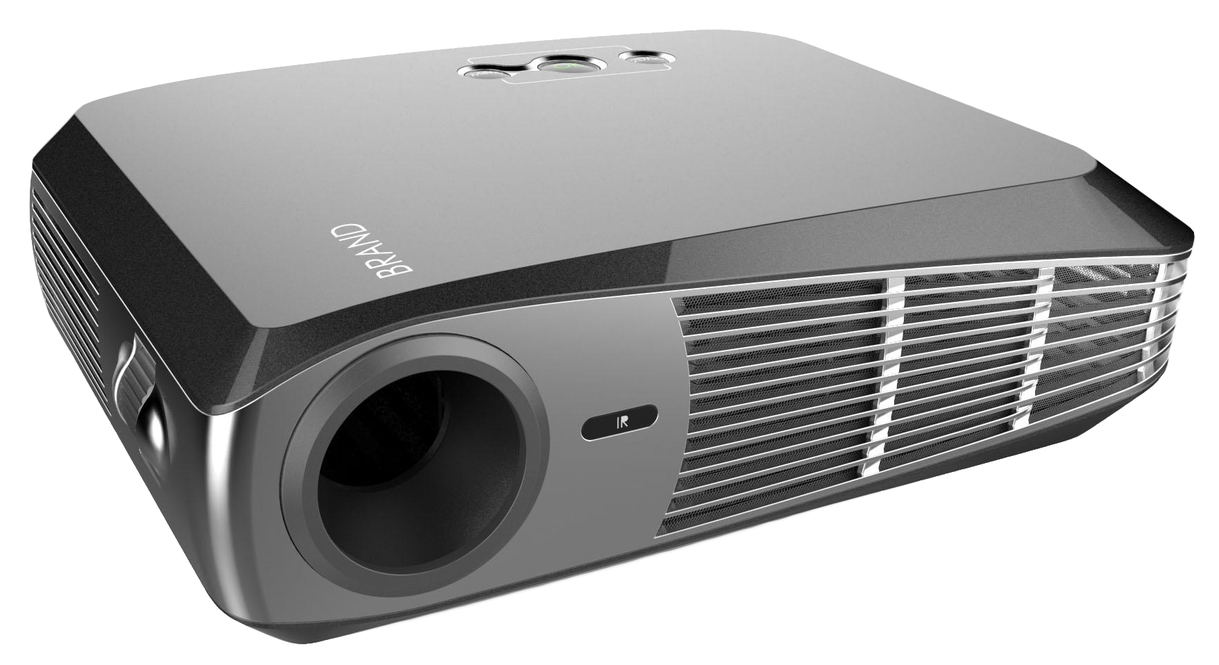 Modern Home Theater Projector PNG image