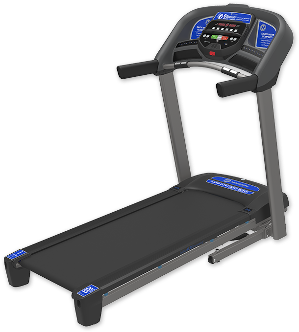 Modern Home Treadmill PNG image