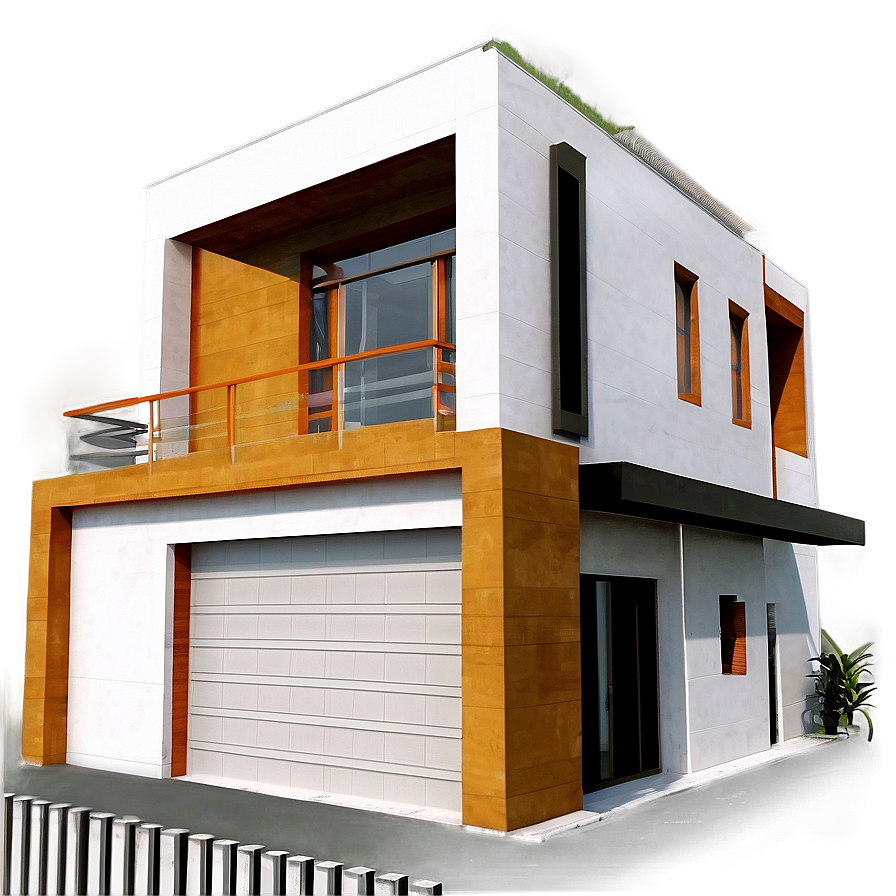 Modern House With Garage Designs Png Esq PNG image