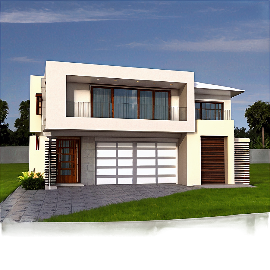 Modern House With Garage Designs Png Xge92 PNG image