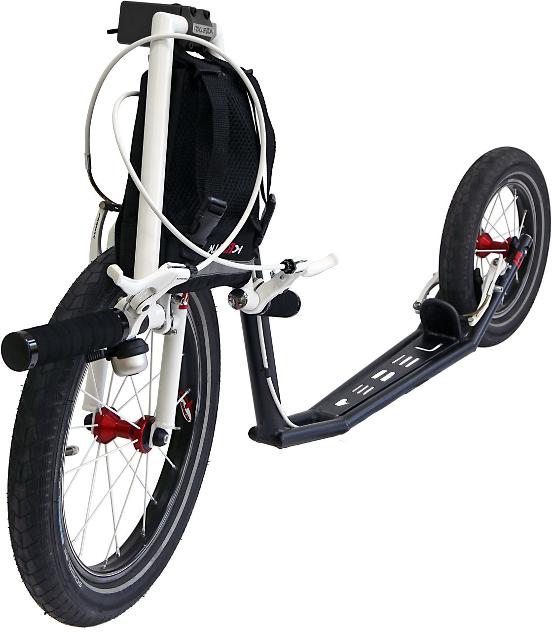 Modern Kick Scooter Design PNG image