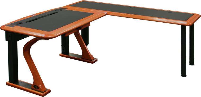 Modern L Shaped Computer Desk PNG image