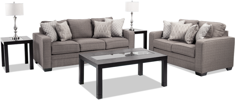 Modern Living Room Furniture Set PNG image