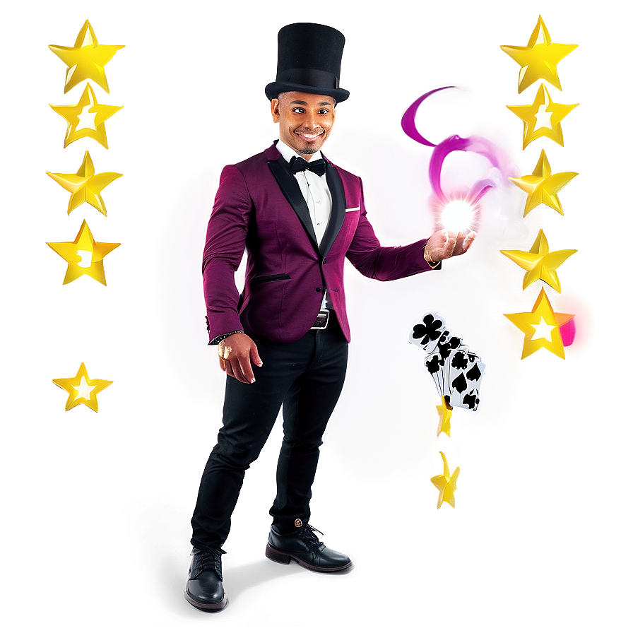 Modern Magician Show Png 83 PNG image