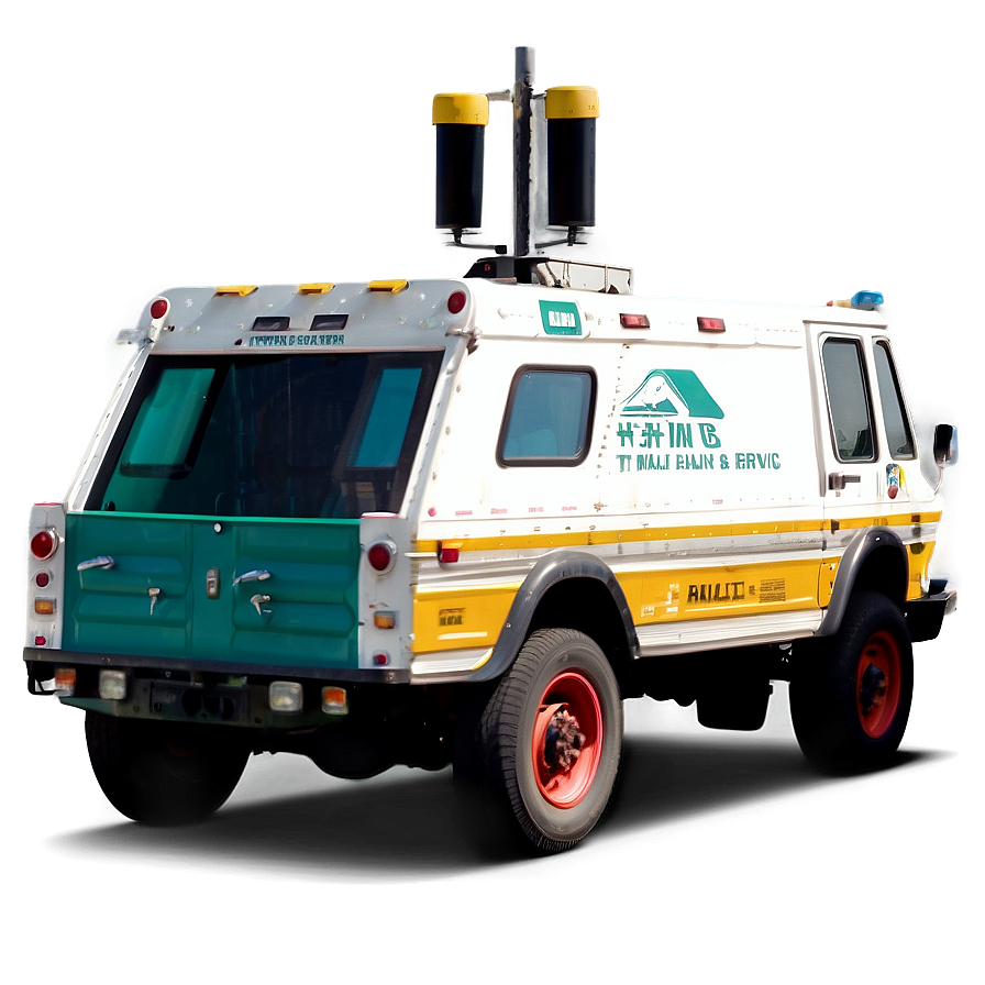 Modern Mail Service Truck Png Jic83 PNG image