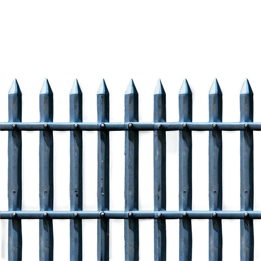 Modern Metal Fence Png Ggq PNG image