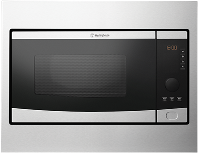 Modern Microwave Oven Front View PNG image