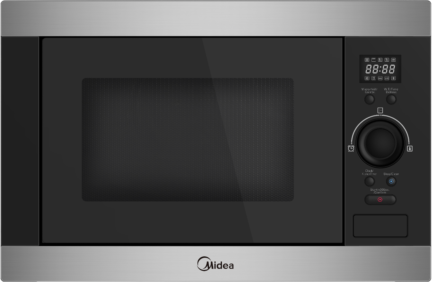 Modern Microwave Oven Midea PNG image