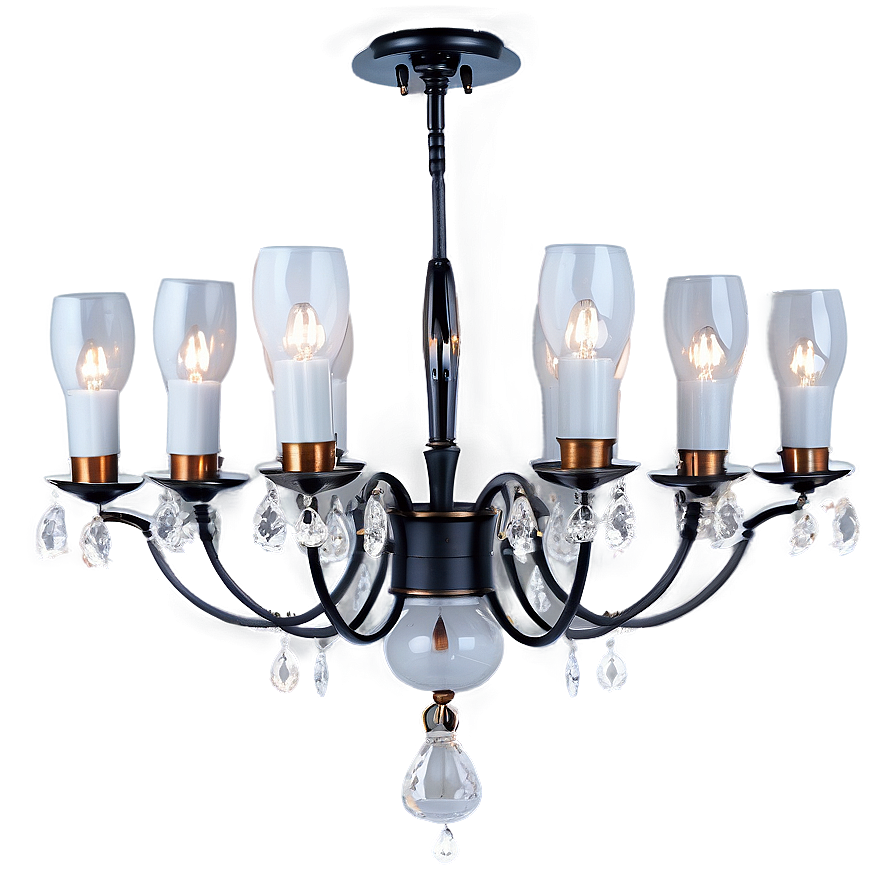 Modern Minimal Chandelier Png Iwx45 PNG image