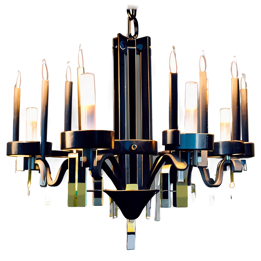 Modern Minimal Chandelier Png Jim11 PNG image