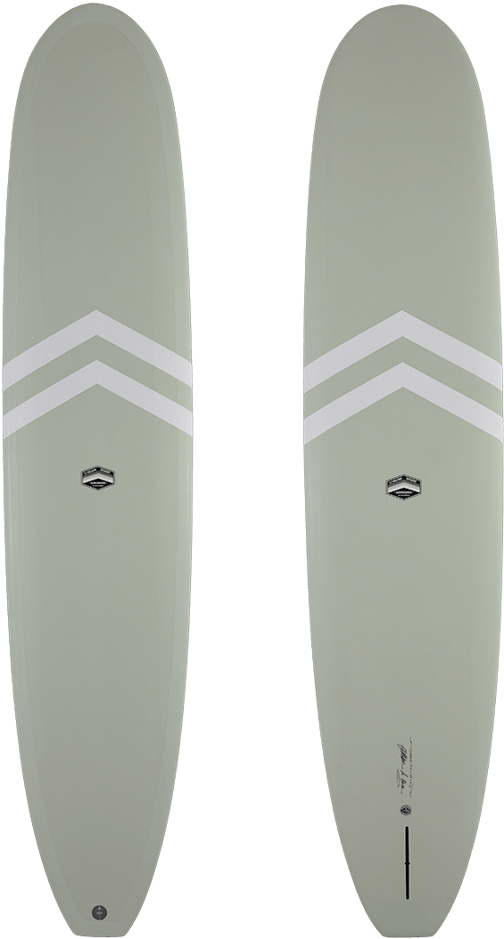 Modern Minimalist Surfboard Design PNG image