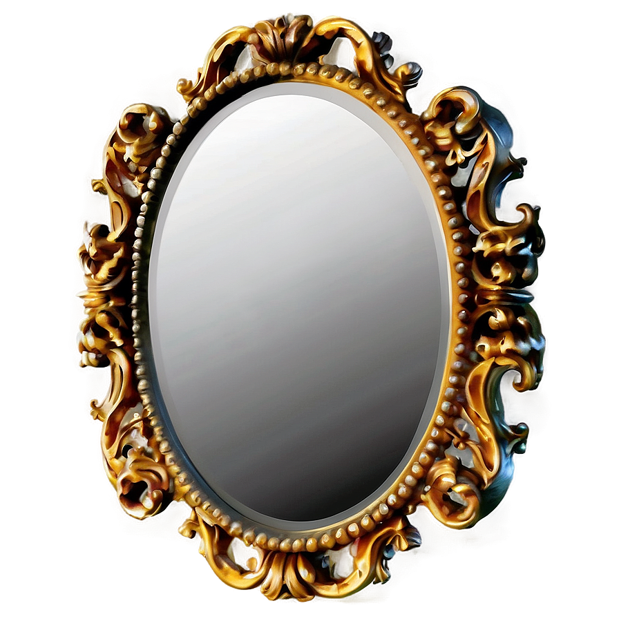 Modern Mirror Frame Png 06212024 PNG image