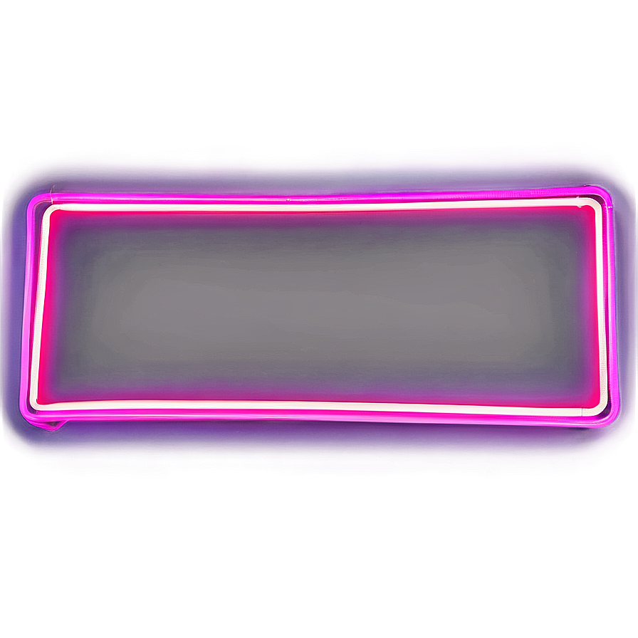 Modern Neon Rectangle Png 06272024 PNG image