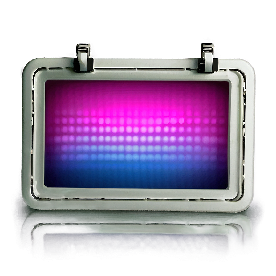 Modern Neon Rectangle Png 62 PNG image