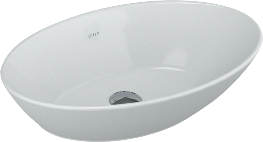 Modern Oval Bathroom Sink PNG image