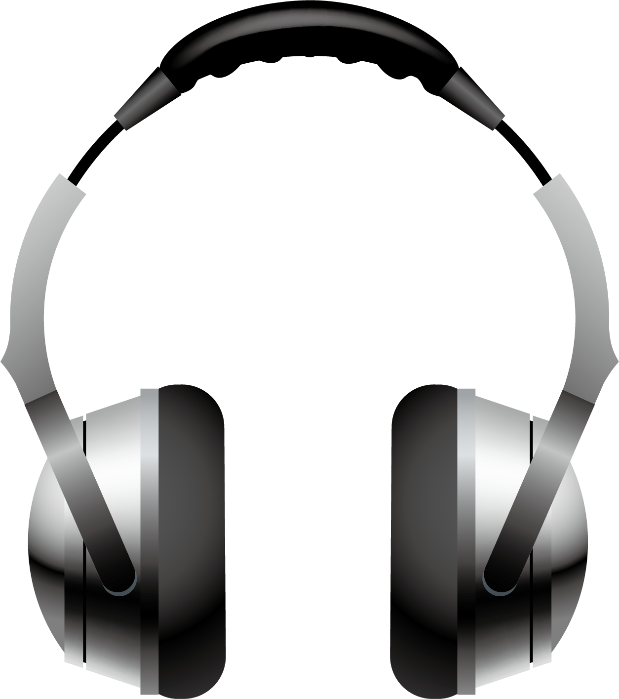 Modern Over Ear Headphones PNG image