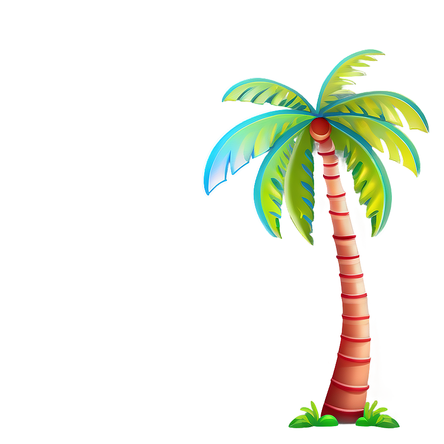 Modern Palm Tree Emoji Png Nkp26 PNG image