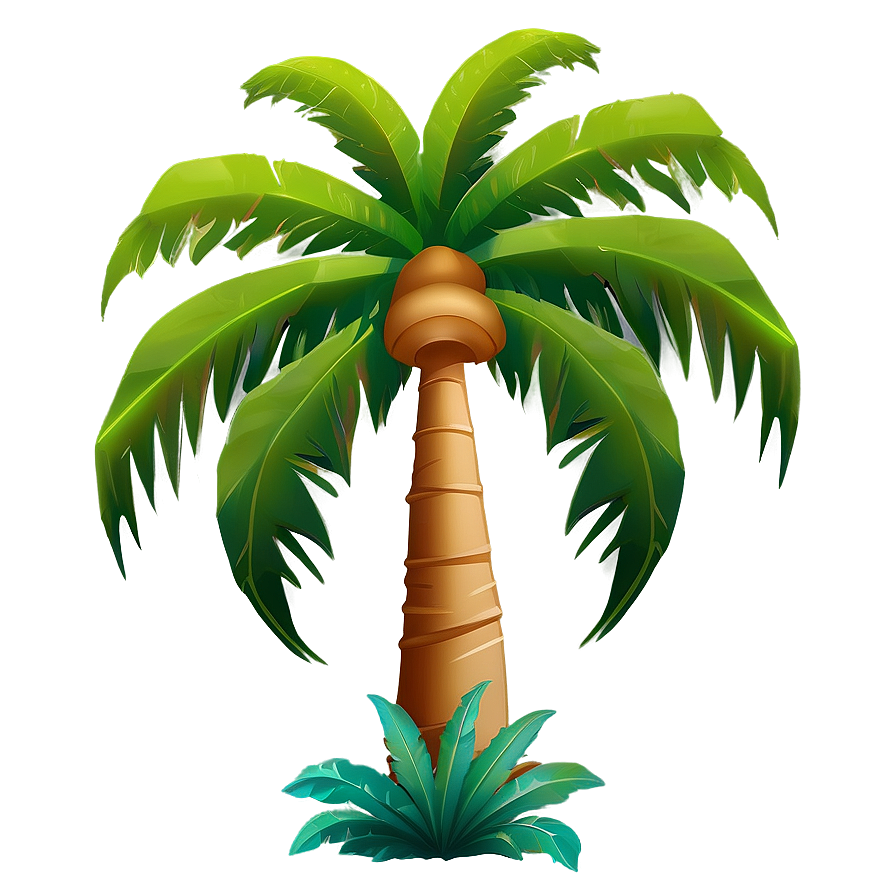 Modern Palm Tree Emoji Png Tel57 PNG image