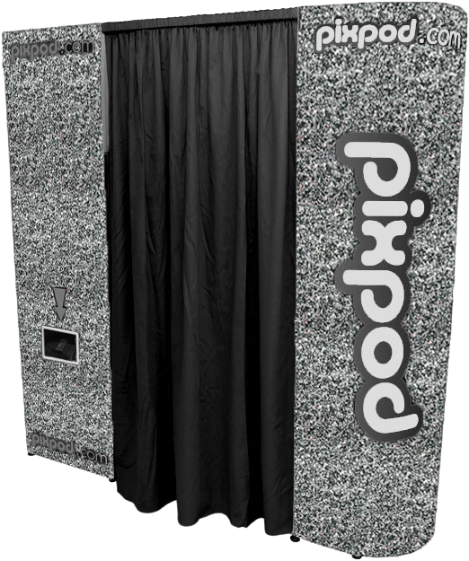 Modern Photo Booth Setup PNG image